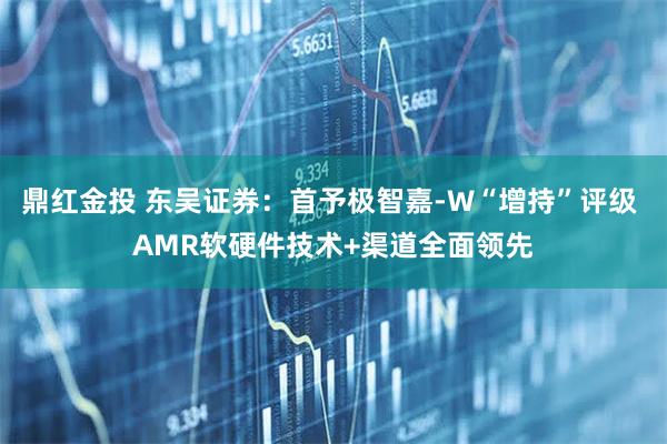 鼎红金投 东吴证券：首予极智嘉-W“增持”评级 AMR软硬件技术+渠道全面领先
